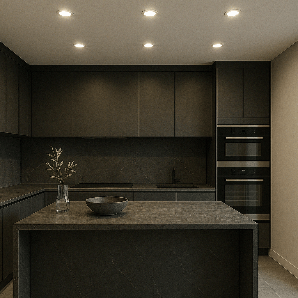 Luxury-downlight-installation